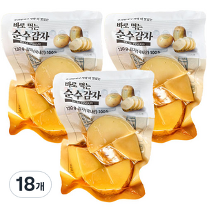 한울 바로먹는 순수감자 큐브형, 130g, 18개