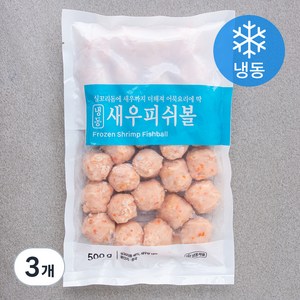 세미원 새우 피쉬볼 (냉동), 500g, 3개