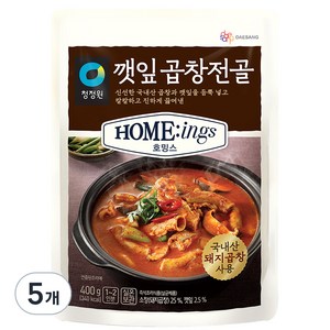 호밍스 깻잎곱창전골, 400g, 5개