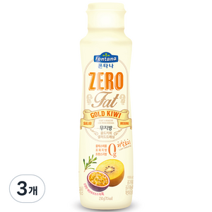 폰타나 저칼로리 무지방 골드키위 샐러드드레싱, 230g, 3개