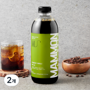 훔볼트 마몬 브라질 피베리 싱글 콜드브루 커피원액, 2개, 1L