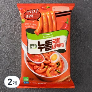 풀무원 밀 누들 국물떡볶이 2인분, 423.5g, 2개