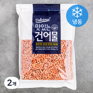 해맑은푸드 두절새우 실속형 (냉동), 500g, 2개