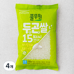 풀무원 두부곤약쌀, 200g, 4개