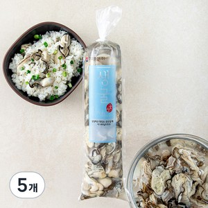 지하암반해수로 씻어낸 생굴 (냉장), 350g, 5개