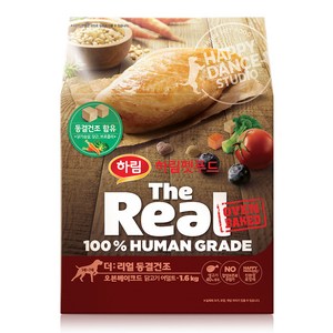 하림펫푸드 어덜트용 더 리얼 오븐베이크드 건식사료, 닭, 1.6kg, 1개