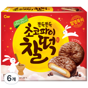 청우식품 초코파이찰떡 12p, 258g, 6개