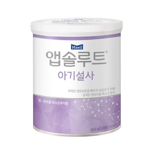 매일유업 앱솔루트 아기설사 분유, 400g, 1개