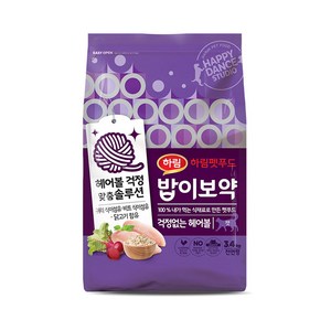 밥이보약 고양이 기능성 사료, 헤어볼, 3.4kg, 1개