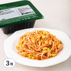 집반찬연구소 매콤 콩나물무침, 130g, 3개