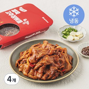 요리락 제육 고추장 볶음 (냉동), 4개, 400g