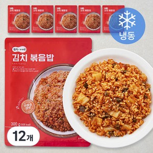 엄지 김치볶음밥 (냉동), 300g, 12개