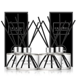 코코도르 디퓨저 200ml x 4p, 리프레싱에어, 4개