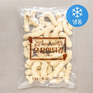 바론잇 통살크런치 하이통통 오징어튀김 (냉동), 1kg, 1개