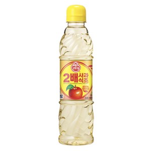 오뚜기 2배 사과식초, 500ml, 1개