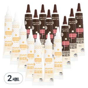 디유 데코펜 다크 8p + 화이트 7p 세트, 2세트, 20g