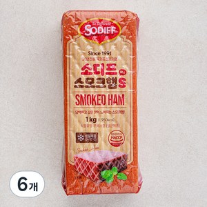 소디프 스모크햄에스, 1000g, 6개