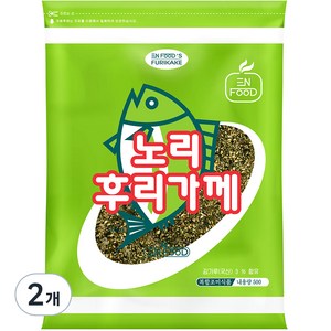 이엔푸드 노리 후리가께, 500g, 2개