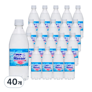 라인바싸 자몽 탄산수, 500ml, 40개