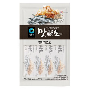 청정원 맛선생 멸치가쓰오 스틱, 80g, 1개