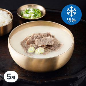 삼원가든 고기 가득 곰탕 1~2인분 (냉동), 700g, 5개