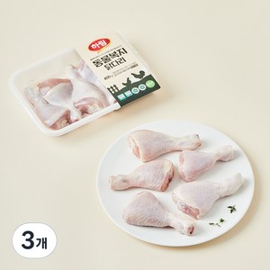 하림 깨끗한농장 동물복지 닭다리 (냉장), 3개