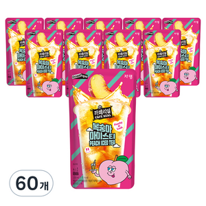 까페리얼 복숭아 아이스티, 230ml, 60개