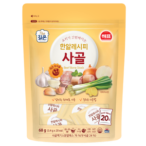 해표 한알레시피 사골, 68g, 1개