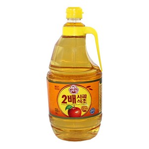 오뚜기 2배 사과식초, 1.8L, 1개