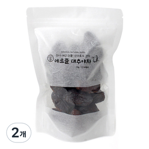 킹솔로몬 메드줄품종 대추야자, 350g, 2개