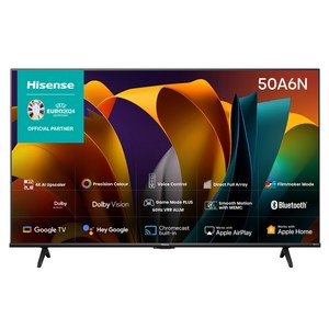 하이센스 A6 4K UHD LED 스마트TV, 128cm(50인치), 50A6N, 스탠드형, 고객직접설치