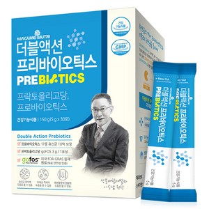 메이준뉴트리 이승남 더블액션 프리바이오틱스 프락토올리고당 유산균 30p, 150g, 1개