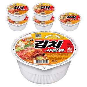 김치사발면 86g, 6개