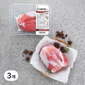 도드람한돈 사태 1등급 보쌈용 (냉장), 500g, 3개