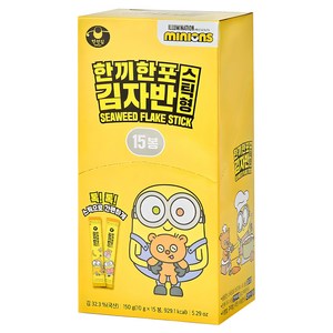 만전김 미니언즈 한끼한포 스틱 김자반, 150g, 1개