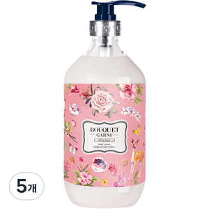 부케가르니 바디로션 화이트머스크, 1L, 5개