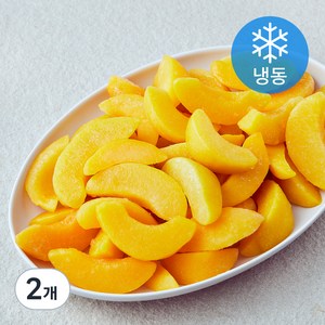 황도 슬라이스 (냉동), 2개, 1kg