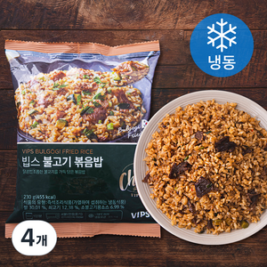 빕스 불고기 볶음밥 (냉동), 230g, 4개