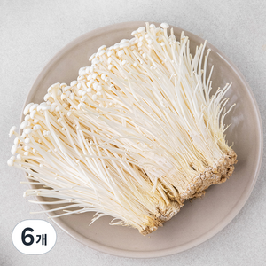 곰곰 GAP 팽이버섯, 360g, 6개