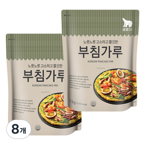 곰표 부침가루, 1kg, 8개