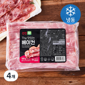 선진팜 The 맛있는 베이컨 (냉동), 500g, 4개