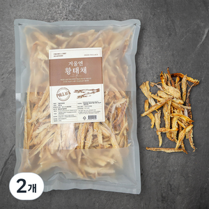 청해명가 겨울엔 황태채, 500g, 2개