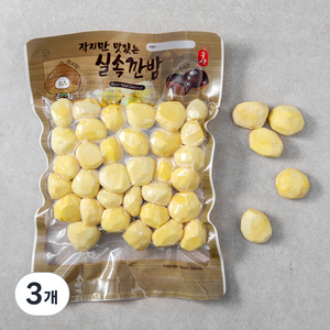 아산율림 실속 깐밤, 200g, 3개