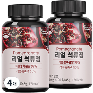 퍼니트 리얼 석류정, 45g, 4개