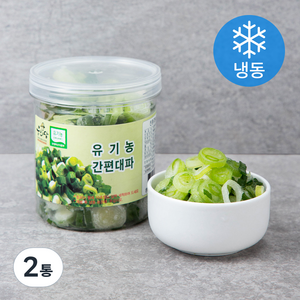 우리땅 유기농 인증 간편대파 (냉동), 150g, 2통