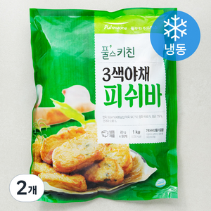 풀무원 풀스키친 3색 야채 피쉬바 (냉동), 1kg, 2개