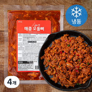 맛잇동 매콤 오돌뼈 (냉동), 260g, 4개