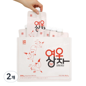 여우상자 단백질 쉐이크 5p, 200g, 2개