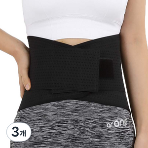 아오스 101B Waist Back Bace 12인치 허리보호대, 3개