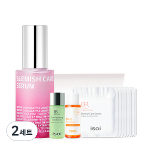 아이소이 블레미쉬 케어업 잡티로즈세럼 50ml + 6종 체험 키트, 2개